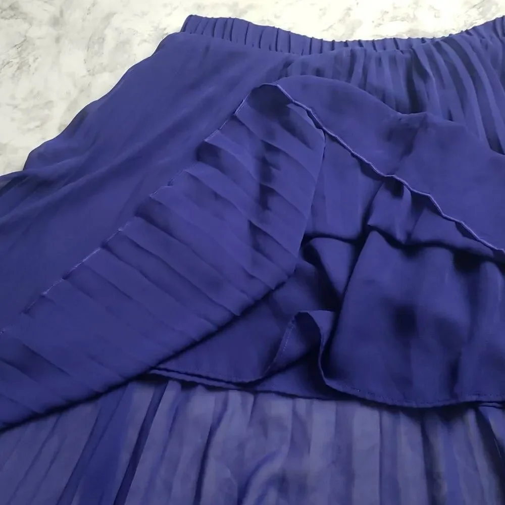 Jessica Simon Dark Purple‎ Skirt Size M